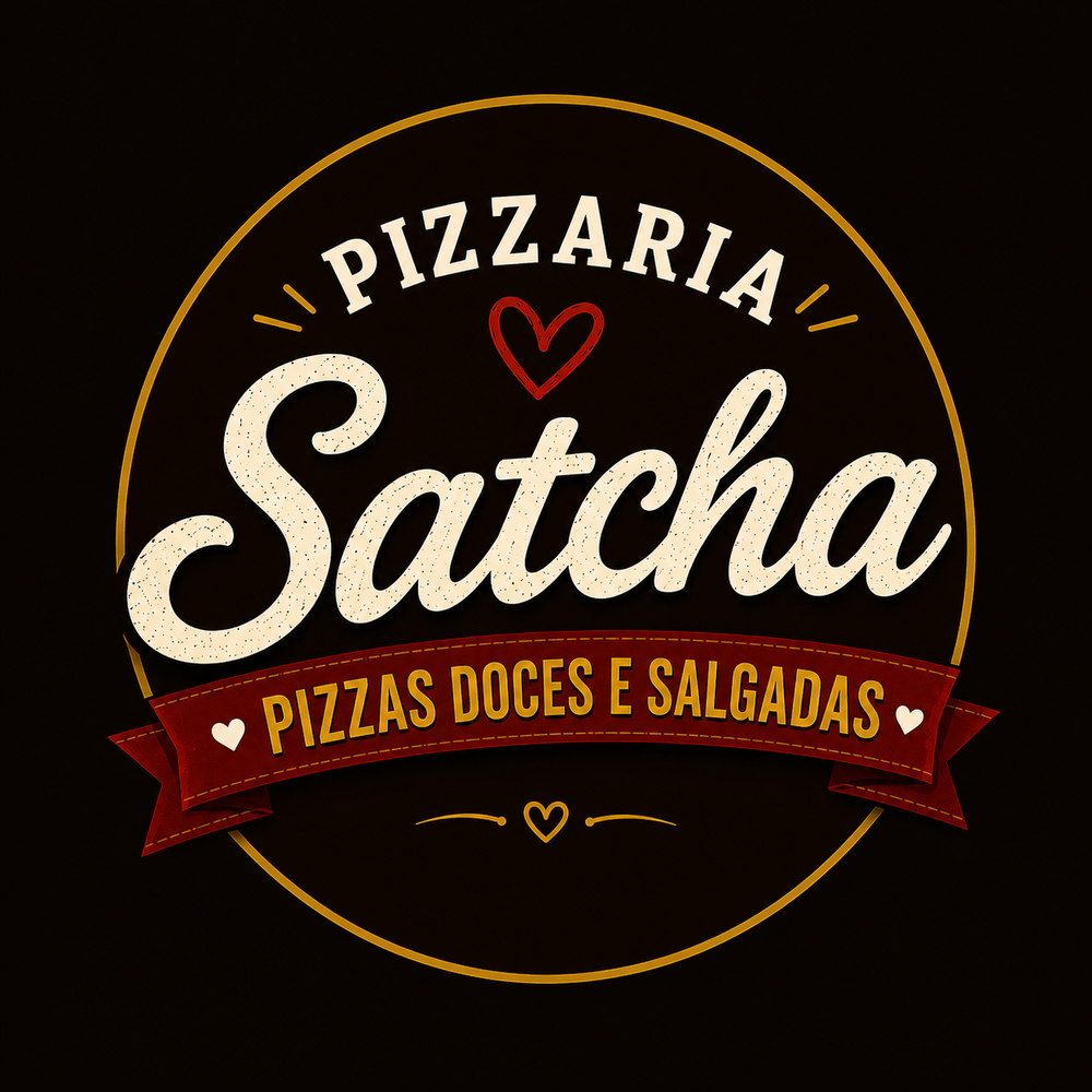 Logo Pizzaria Satcha